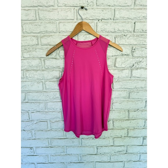 Lululemon Hot Pink Sculpt Tank Top Size 4 Sleeveless Workout Women's Yoga READ - Picture 1 of 8